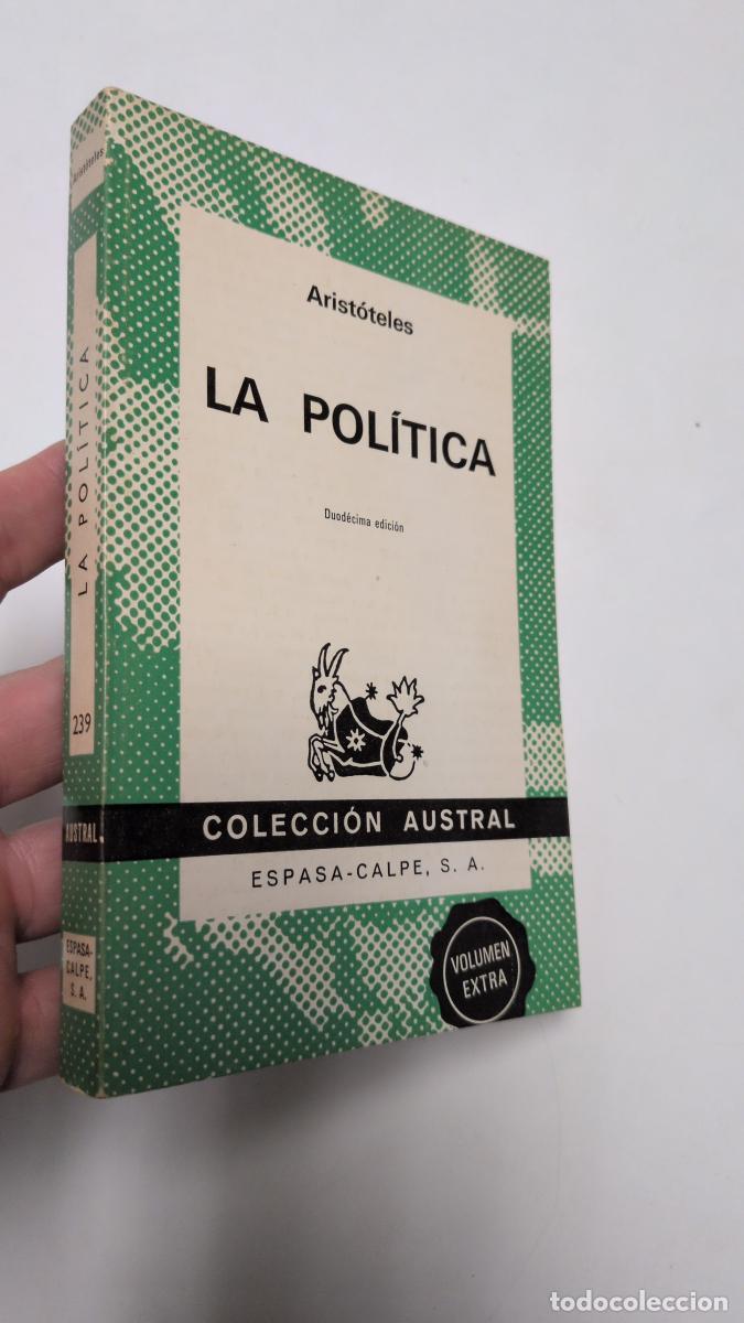 Libros de segunda mano: La pol&iacute;tica - Arist&oacute;teles