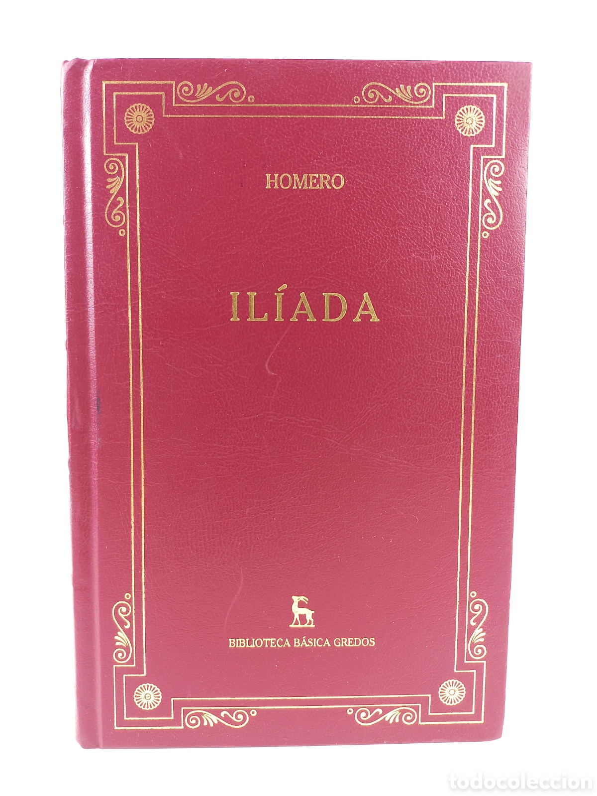 Libros de segunda mano: Iliada. Homero. Gredos, 2000. Filosof&iacute;a. Dise&ntilde;o Brugalla.