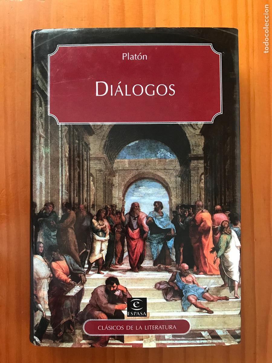 Libros de segunda mano: Di&aacute;logos / Plat&oacute;n. Espasa. Cl&aacute;sicos de la literatura