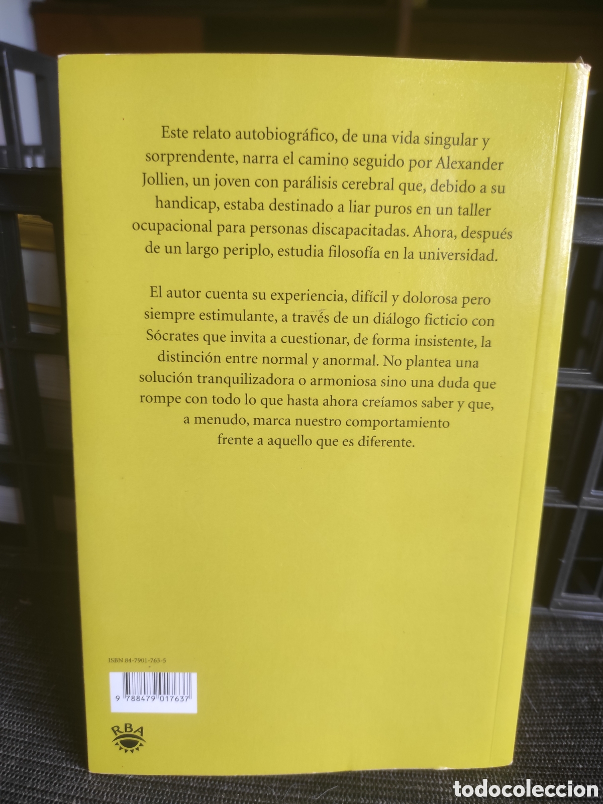 Libros de segunda mano: Elogio de la debilidad. Alexandre Jollien. - Foto 2