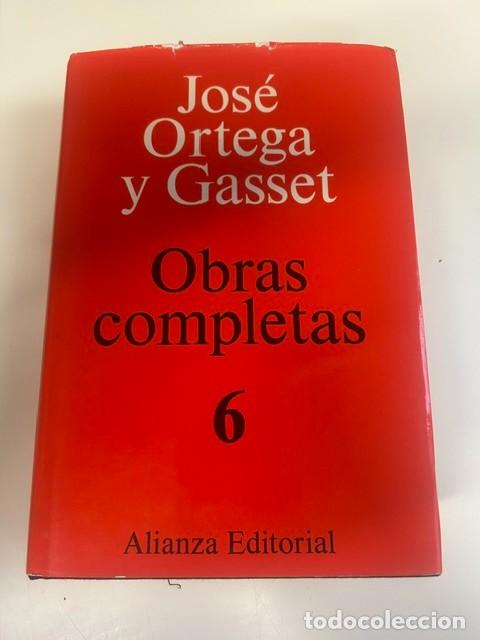 Libros de segunda mano: Obras completas 6 -Ortega y Gasset- - Foto 1