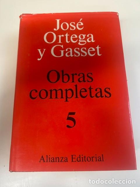 Libros de segunda mano: Obras completas 5 -Ortega y Gasset- - Foto 1