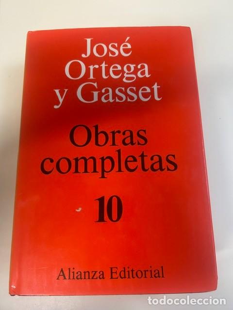 Libros de segunda mano: Obras completas 10 -Ortega y Gasset- - Foto 1