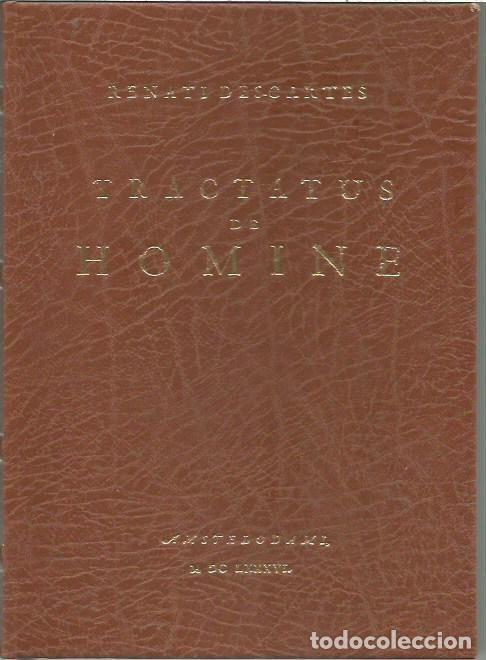 Libros de segunda mano: TRACTUS DE HOMINE RENATI DESCARTES TRATADO DEL HOMBRE