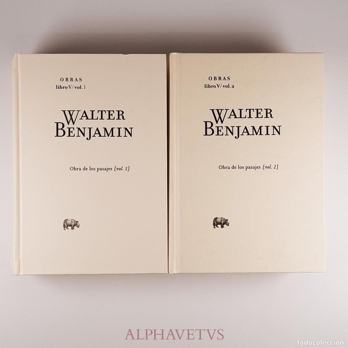 Libros de segunda mano: Obra completa. 2 Vol. - Benjamin, Walter - Foto 1