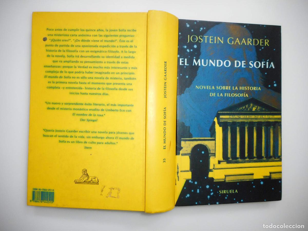 Libros de segunda mano: El mundo de Sof&iacute;a : novela sobre la historia de la filosof&iacute;a