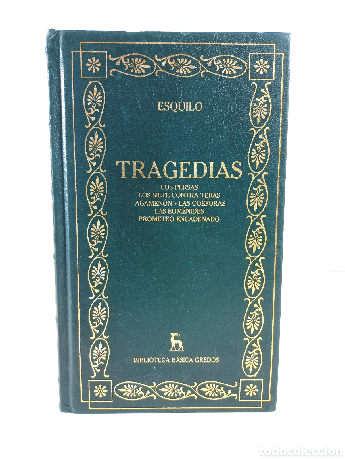 Libros de segunda mano: Tragedias Esquilo. Gredos, 2000. Filosof&iacute;a. Dise&ntilde;o Brugalla.