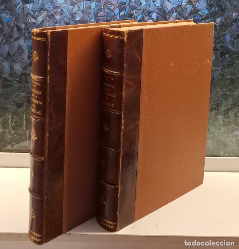 Libros de segunda mano: Historia de la Filosof&iacute;a del Derecho, Vol. I-II - Enrique Lu&ntilde;o Pe&ntilde;a - Editorial La Hormiga de Oro