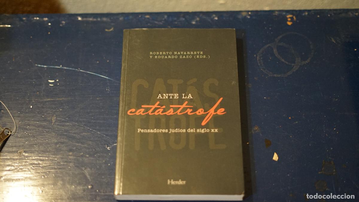 Libros de segunda mano: Roberto Navarrete y Eduardo Zazo - Ante la cat&aacute;strofe - Pensadores judios del siglo XX - herder 2020