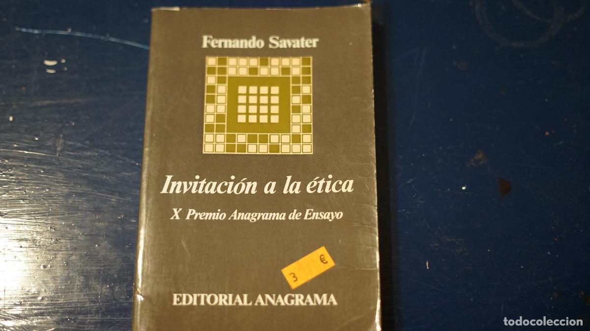 Libros de segunda mano: Fernando Savater - Iniciaci&oacute; a la &eacute;tica - Anagrama 1986