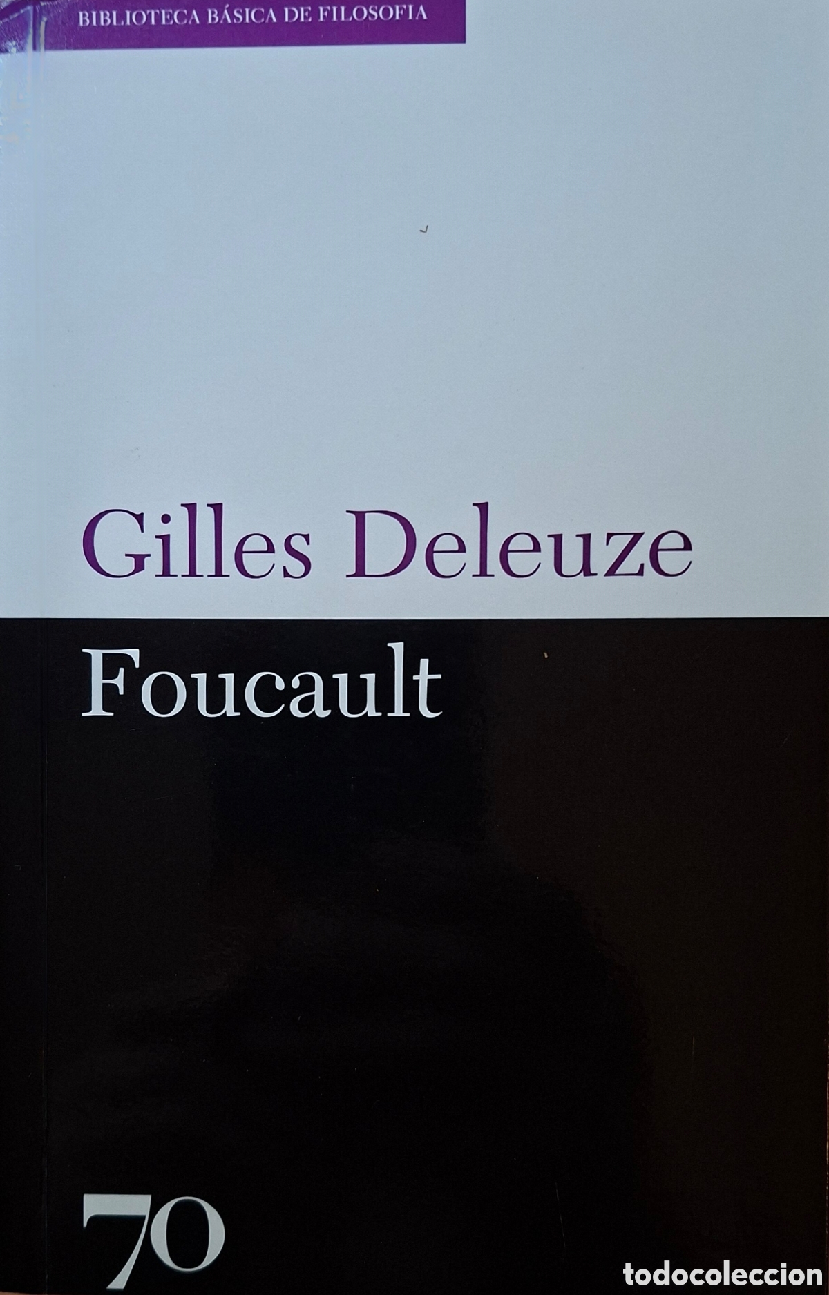 Libros de segunda mano: Gilles Deleuze, FOUCAULT. edi&ccedil;&otilde;es 70, 2024