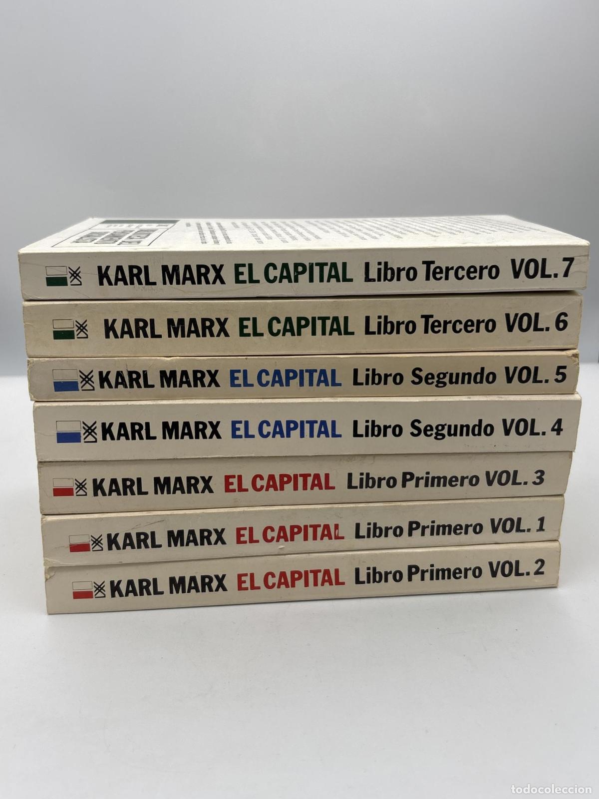 Libros de segunda mano: El Capital. Siete Vol. - Karl Marx
