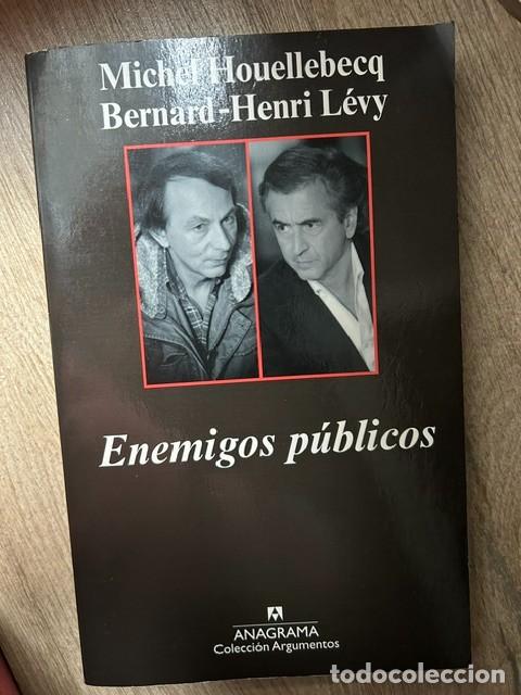 Libros de segunda mano: Enemigos p&uacute;blicos -Houllebecq y Henri-Levy