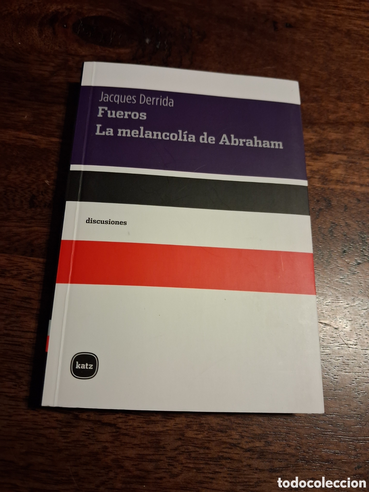 Libros de segunda mano: Fueros. La melancol&iacute;a de Abraham, Jacques Derrida - Foto 1