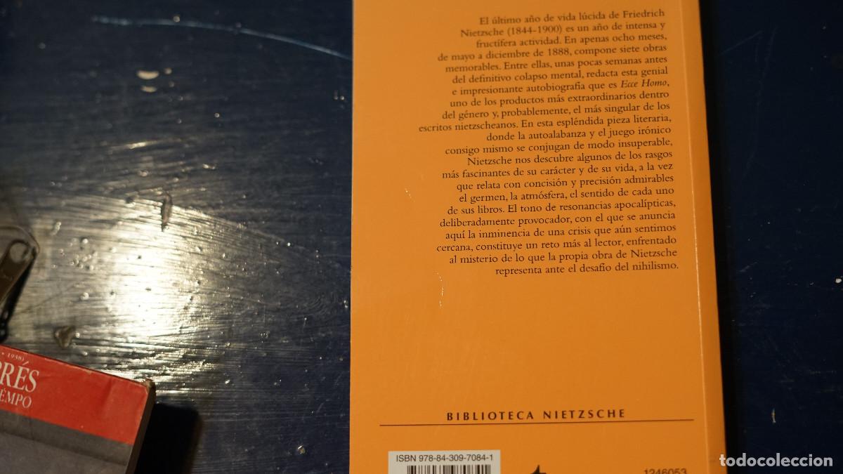 Libros de segunda mano: Friedrich Nietzsche - Ecce Homo - Tecnos - Foto 3