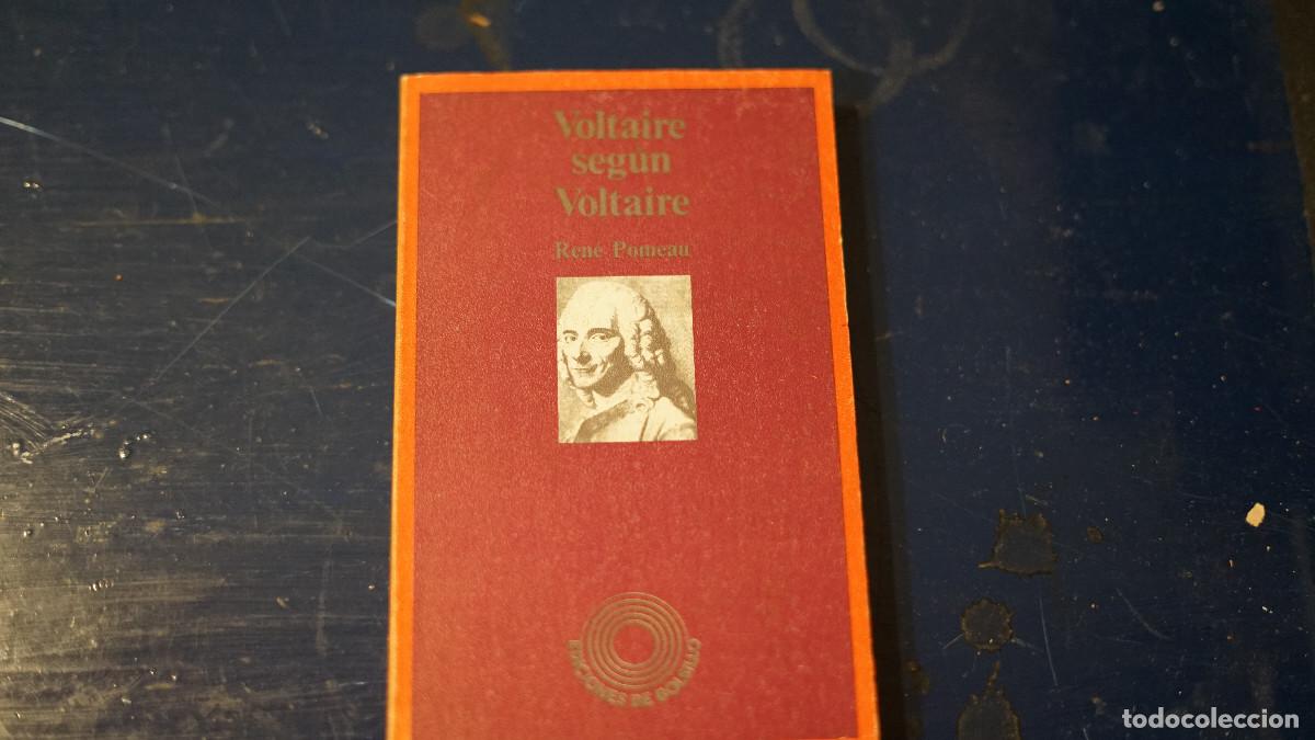 Libros de segunda mano: R&eacute;n&eacute; Pomeau - Voltaire seg&uacute;n Voltaire - Laia 1973