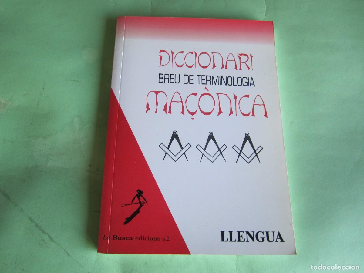 Libros de segunda mano: DICCIONARI BREU DE TERMINOLOGIA MA&Ccedil;ONICA ROSA ROGER I MORENO 1999 BARCELONA