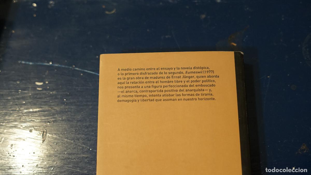 Libros de segunda mano: Ernest J&uuml;nger - Eumeswil - Ind&oacute;mita 2018 - Foto 3