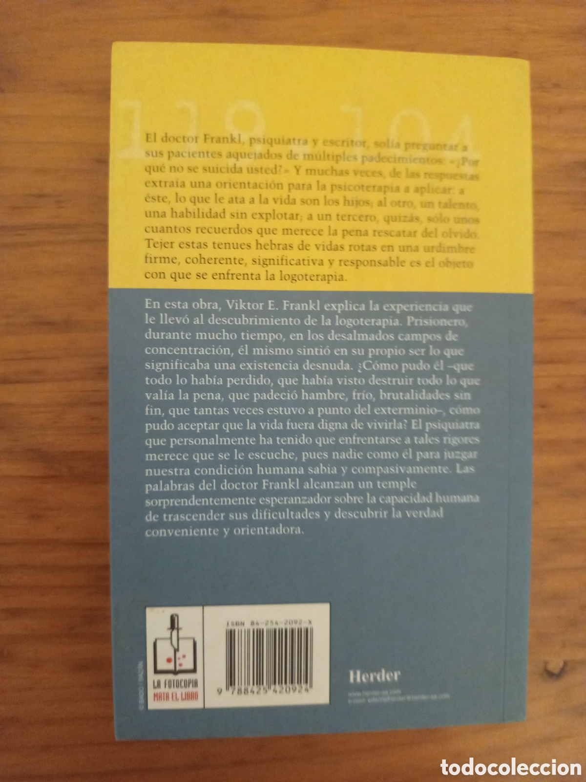 Libros de segunda mano: EL HOMBRE EN BUSCA DE SENTIDO (VIKTOR E. FRANKL) - Foto 4