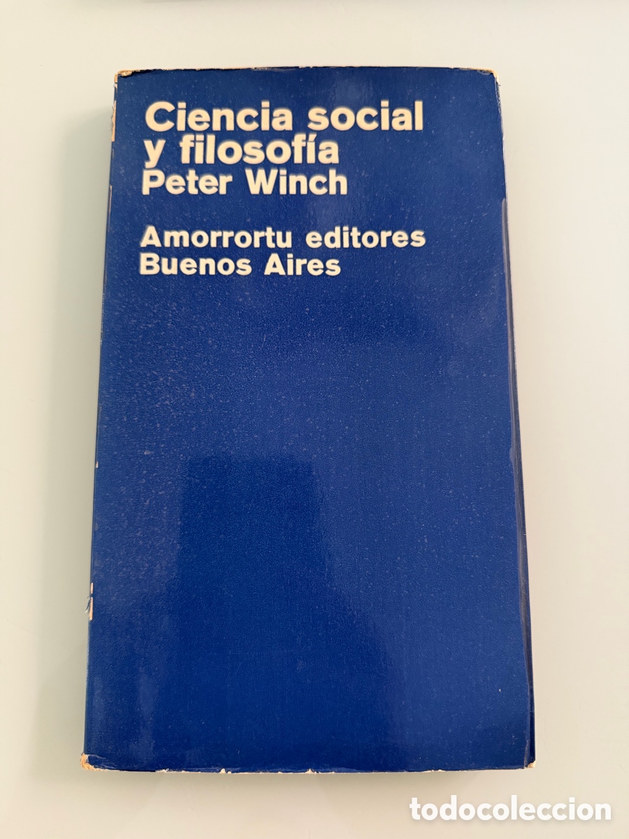 Libros de segunda mano: Ciencia social y filosof&iacute;a . Peter Winch.1958