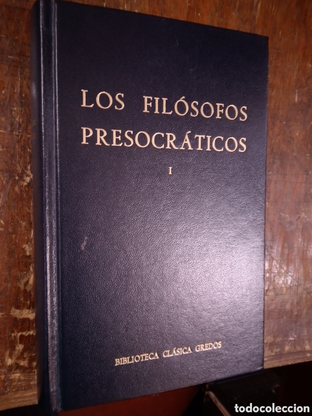 Libros de segunda mano: LOS FILOSOFOS PRESOCRATICOS I. CLASICA GREDOS. VVAA. 1978.