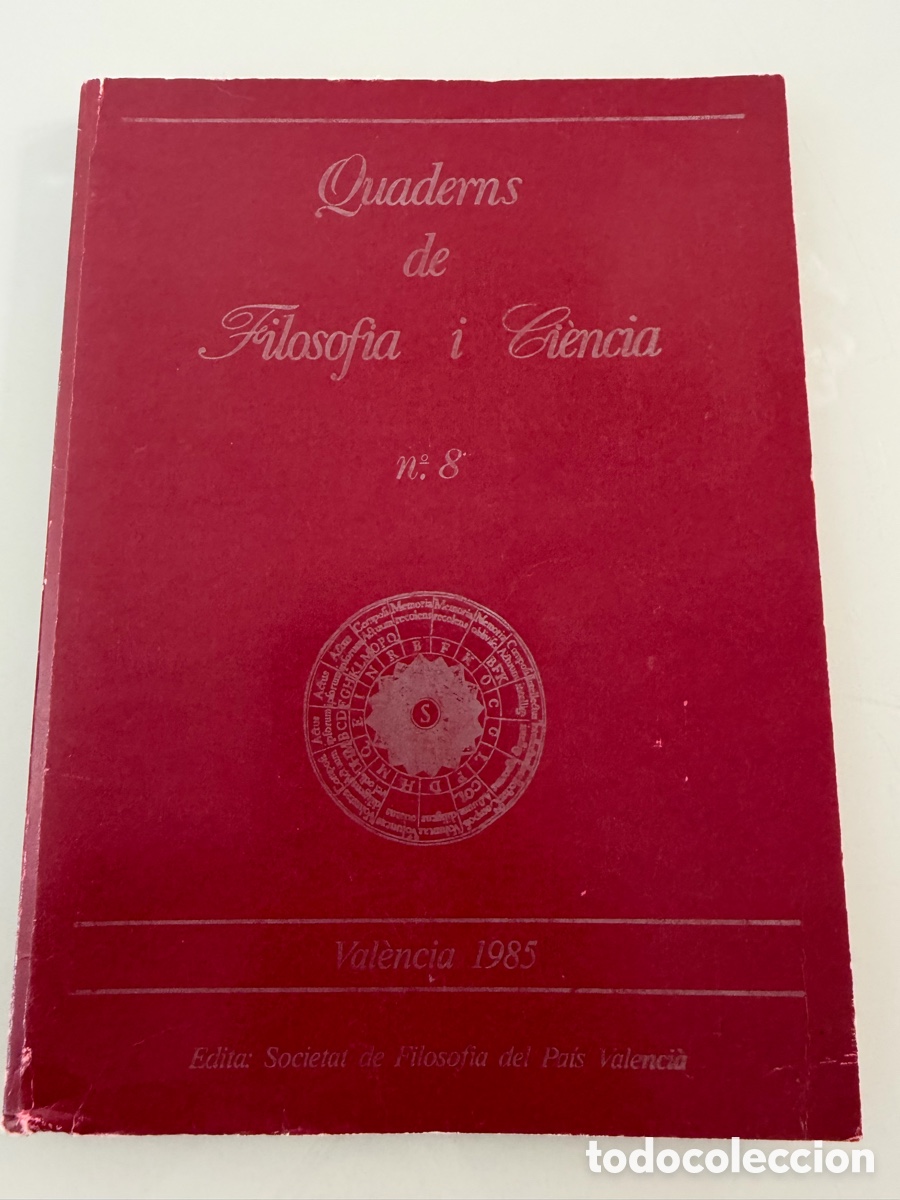 Libros de segunda mano: Quaderns de Filosof&iacute;a i Ciencia n&ordm; 8. Valencia 1985. Nietzsche, Francisco Campos&hellip;