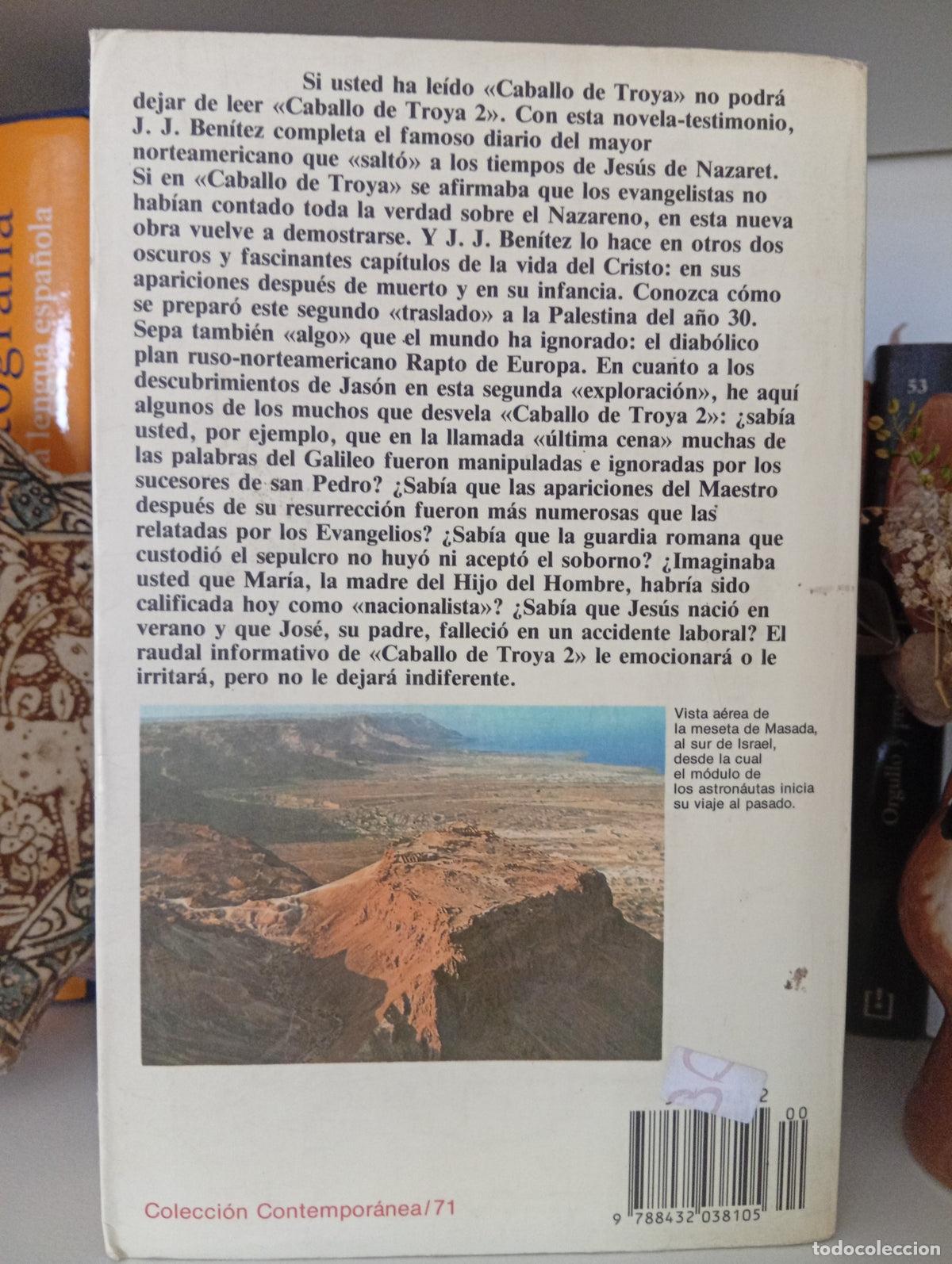 Libros de segunda mano: Caballo De Troya 2 - J.J. Ben&iacute;tez - Foto 2