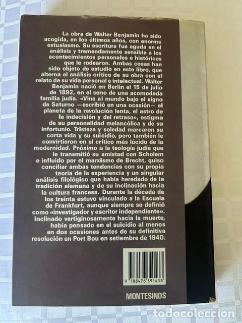 Libros de segunda mano: Walter Benjamin -Concha Fern&aacute;ndez Martorell- - Foto 2