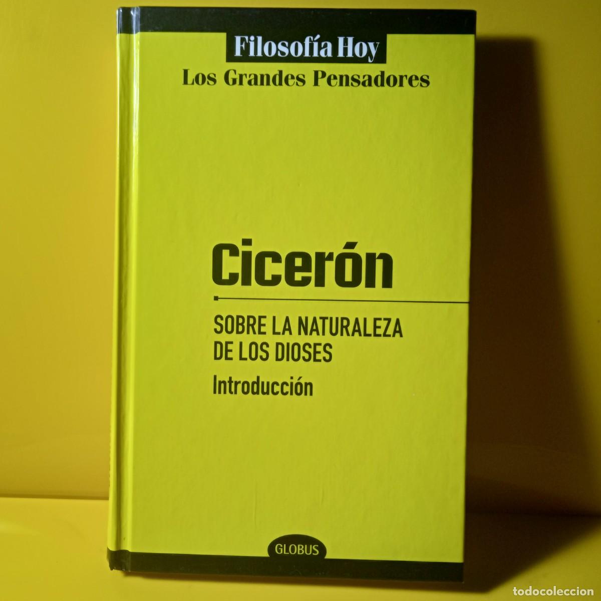 Libros de segunda mano: CICER&Oacute;N, SOBRE LA NATURALEZA DE LOS DIOSES, GLOBU
