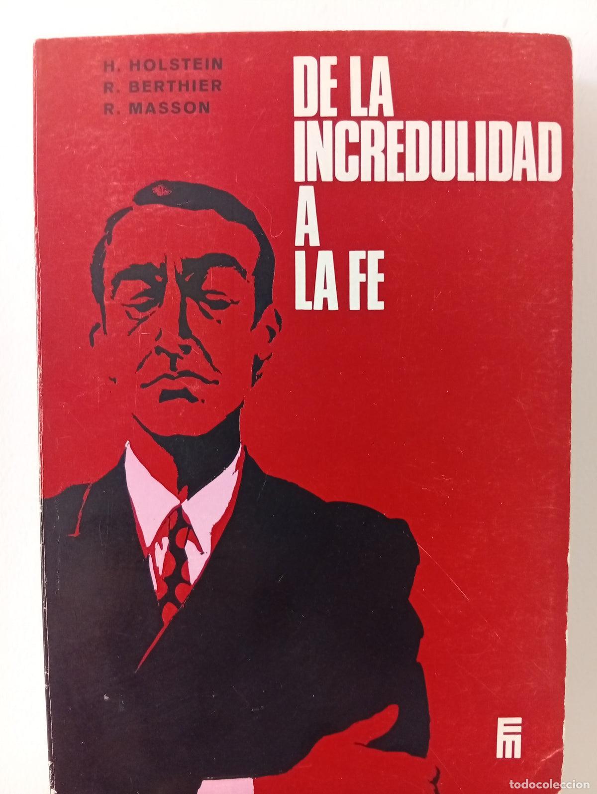 Libros de segunda mano: De la incredulidad a la fe - Foto 1