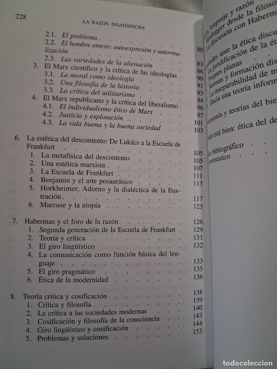 Libros de segunda mano: GERARD VILAR. LA RAZ&Oacute;N INSATISFECHA. ED. CR&Iacute;TICA - Foto 4
