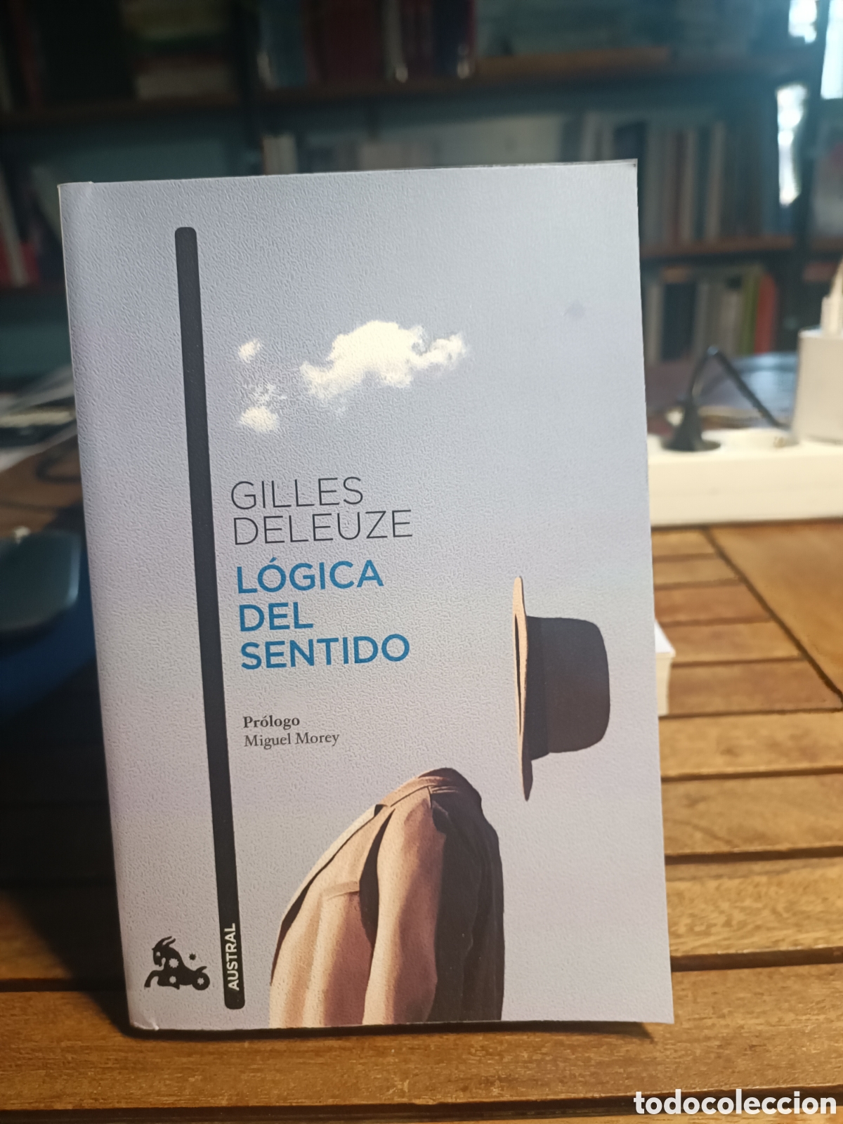 Libros de segunda mano: Gilles Deleuze l&oacute;gica del sentido austral booket Miguel morey paidos 2026
