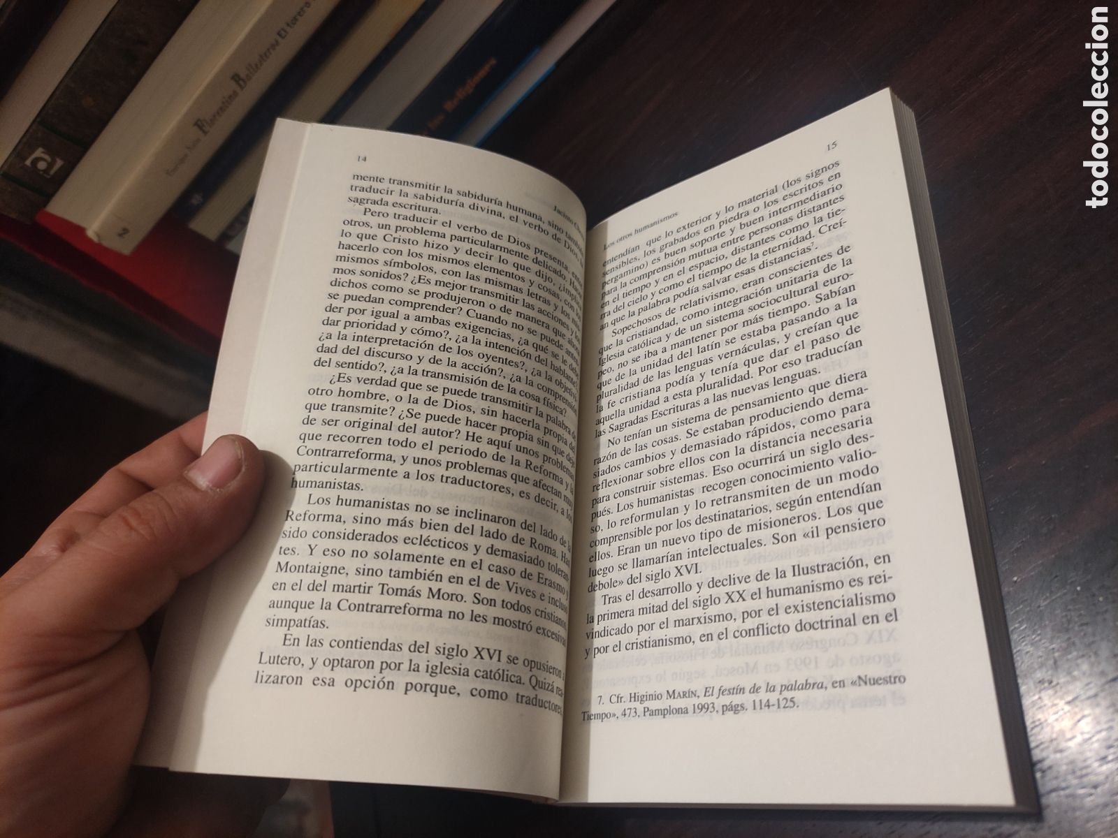 Libros de segunda mano: Jacinto Choza - LOS OTROS HUMANISMO - Foto 12