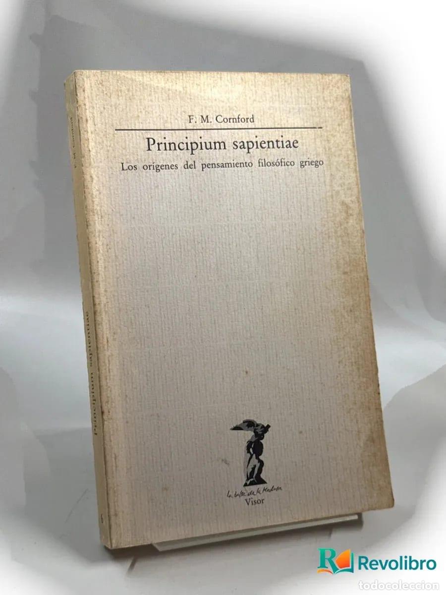 Libros de segunda mano: Principium sapientiae - 1&ordf; edici&oacute;n - Francis Macdonald Cornford
