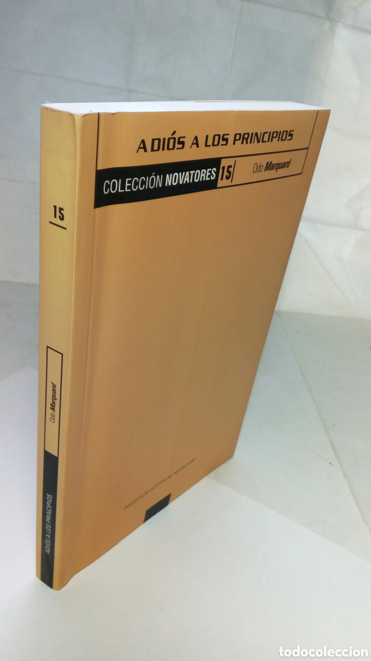 Libros de segunda mano: Adi&oacute;s a los principios. Odo Marquard. - Foto 6