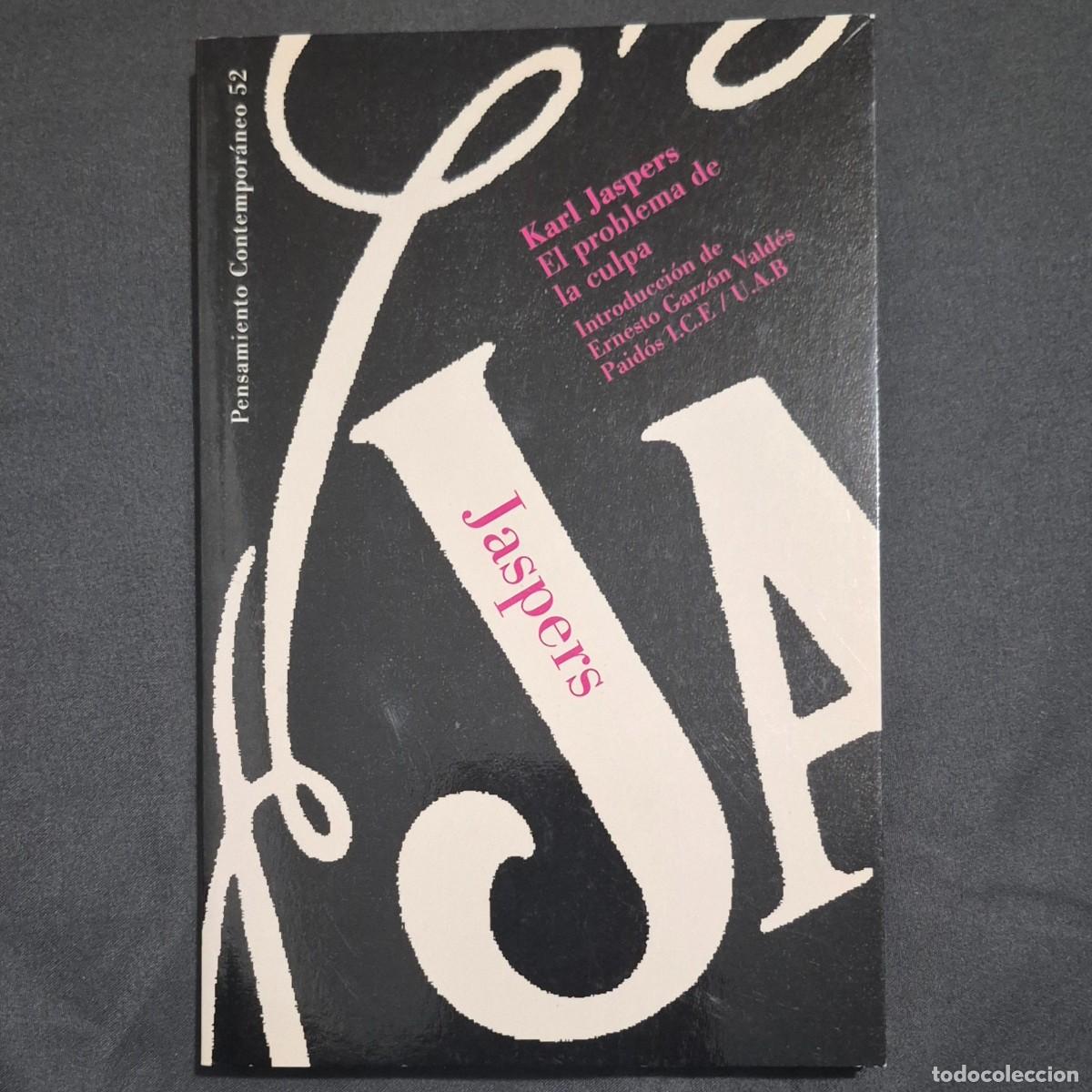 Second hand books: EL PROBLEMA DE LA CULPA - KARL JASPERS (1a EDICI&Oacute;N)