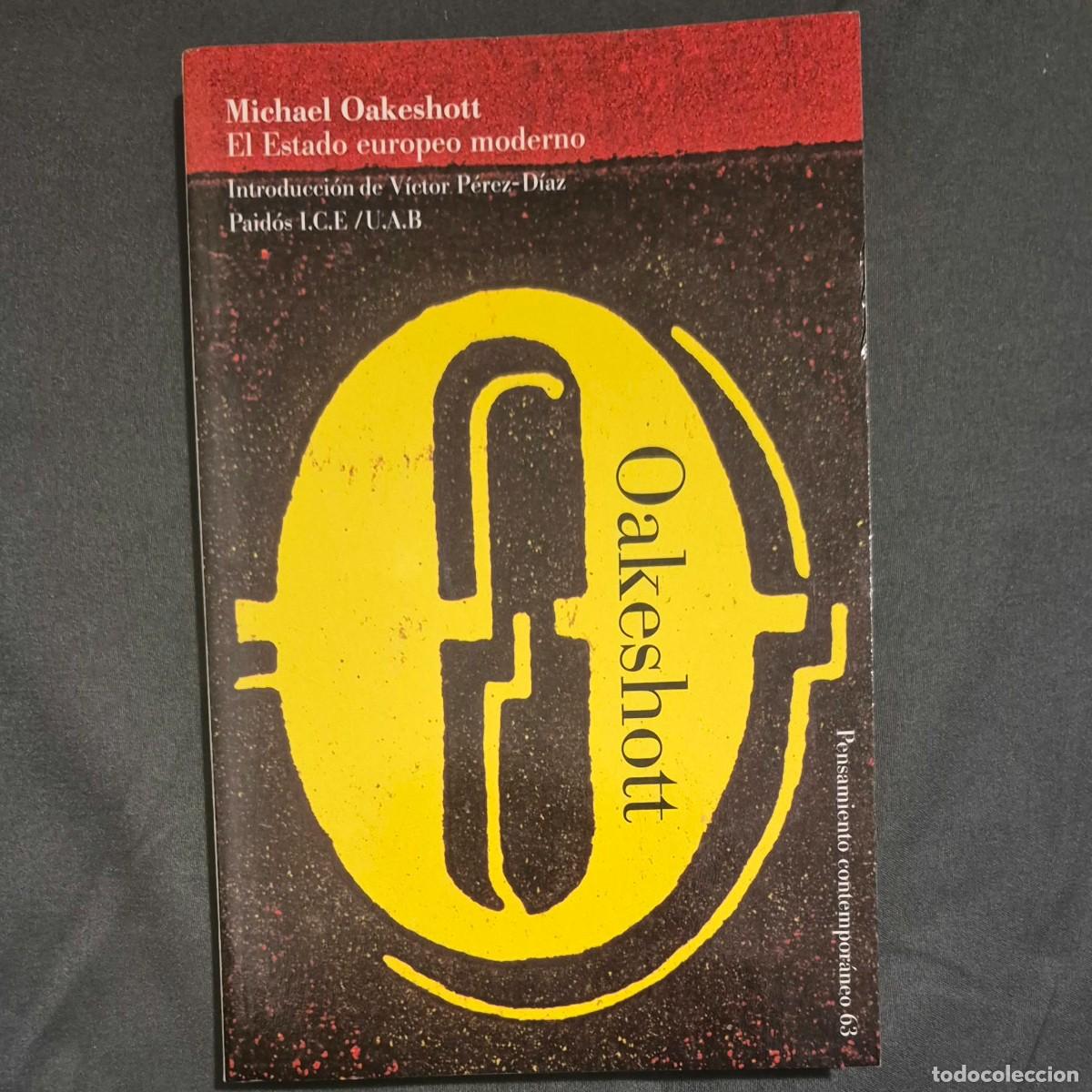 Livres d'occasion: EL ESTADO EUROPEO MODERNO - MICHAEL OAKESHOTT