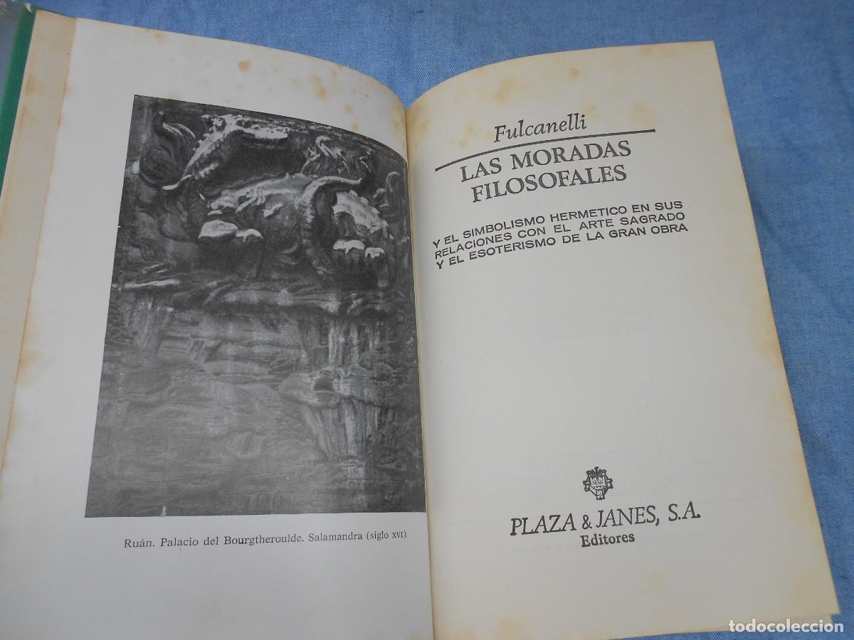 Libros de segunda mano: LAS MORADAS FILOSOFALES - Foto 2
