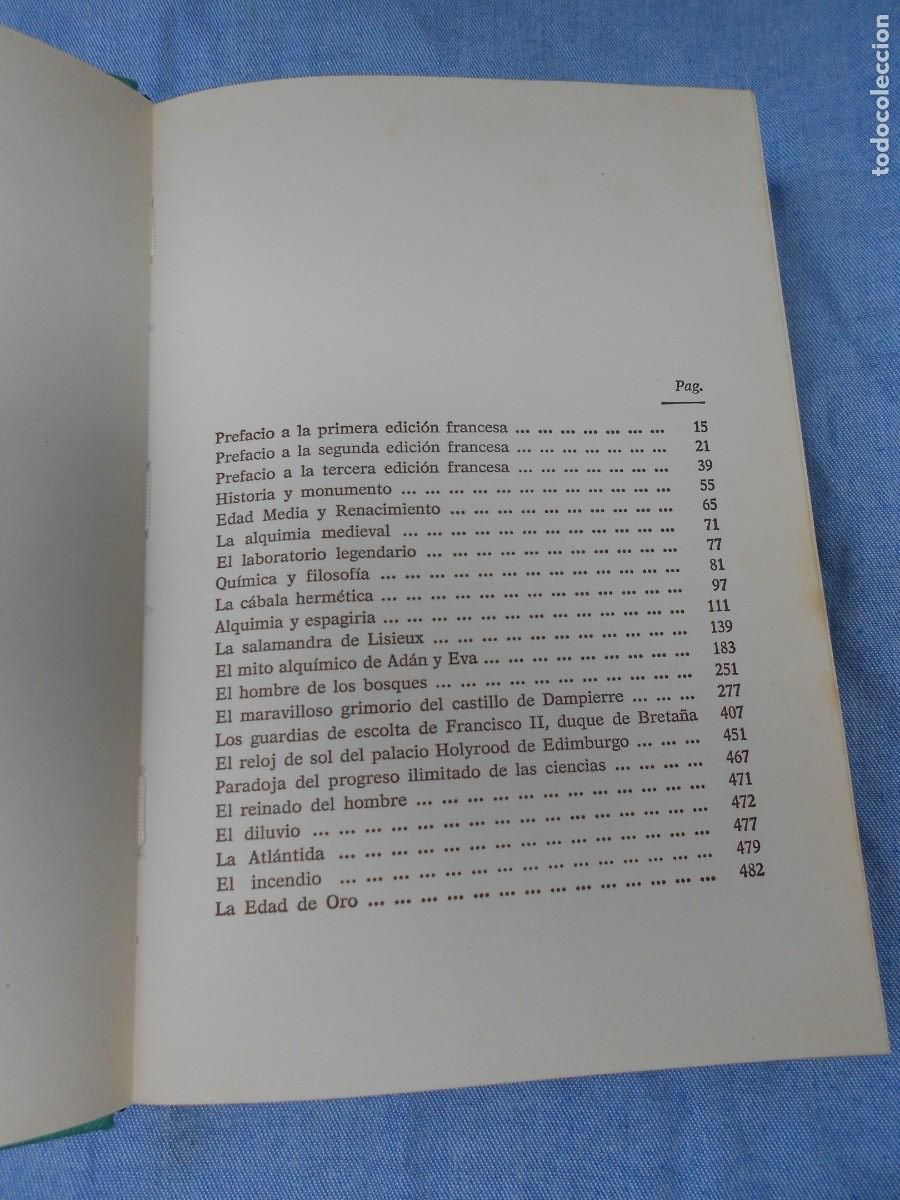 Libros de segunda mano: LAS MORADAS FILOSOFALES - Foto 4