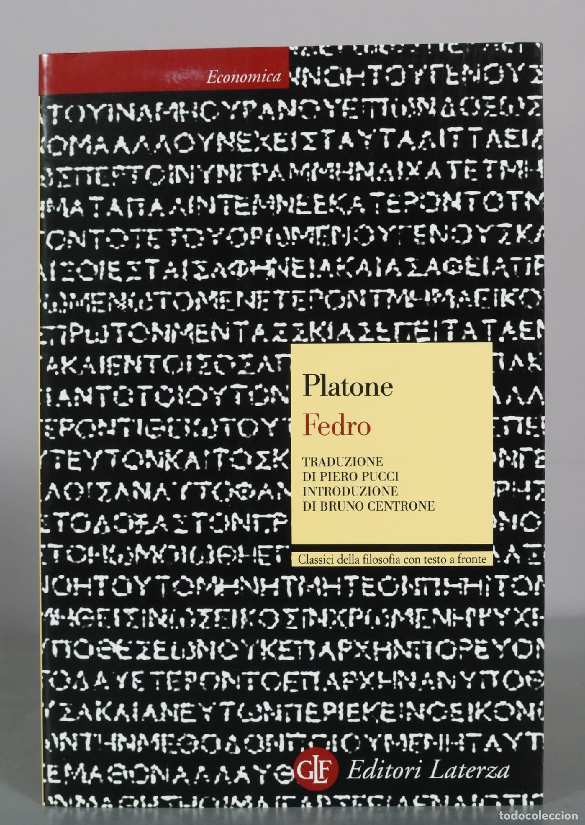 Livros em segunda m&atilde;o: Fedro - Platone - Editori Laterza