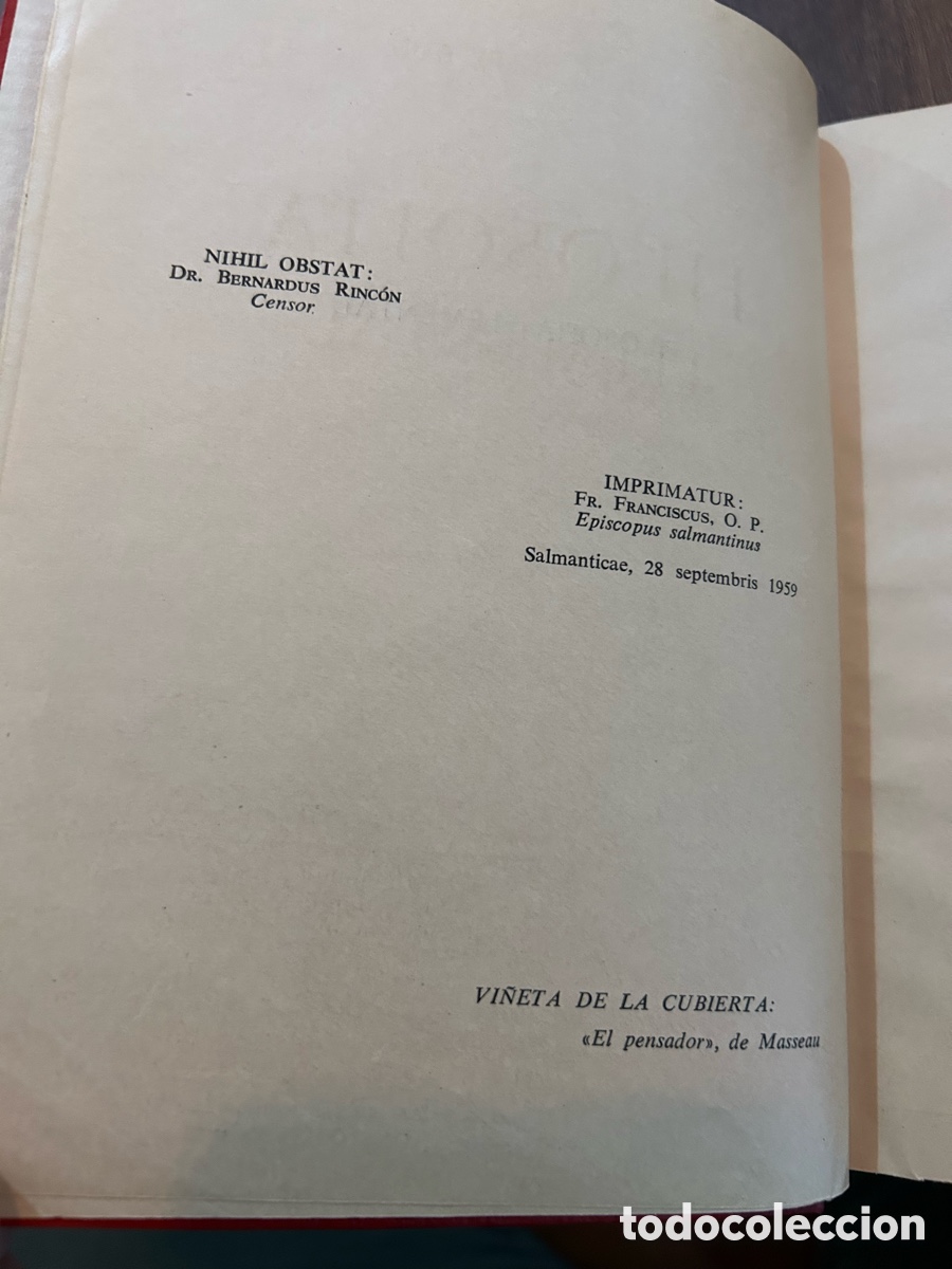 Libros de segunda mano: Filosof&iacute;a elemental 1959 - Foto 2
