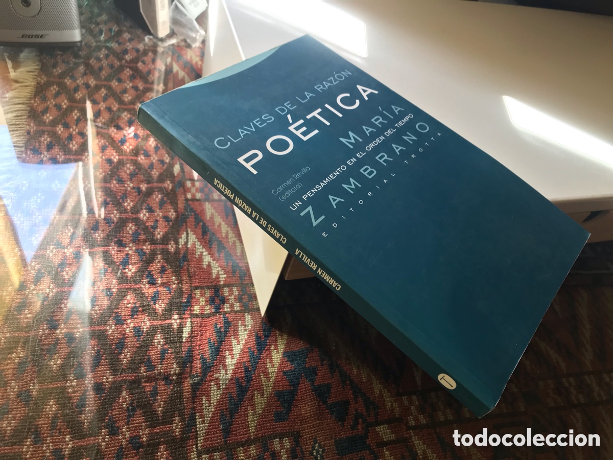 Gebrauchte B&uuml;cher: Claves de la raz&oacute;n po&eacute;tica. Mar&iacute;a Zambrano. Editorial Trotta.