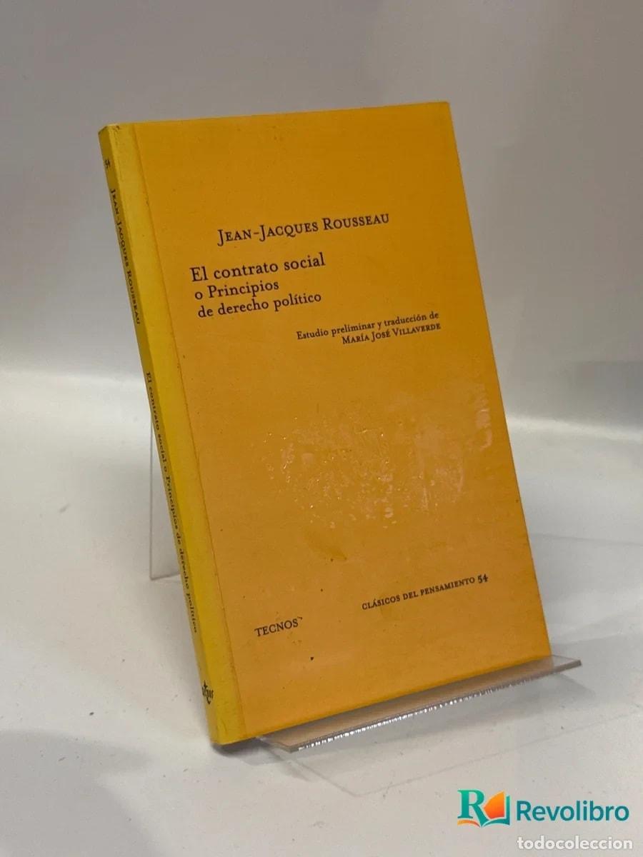 Livres d'occasion: El contrato social - Jean-Jacques Rousseau
