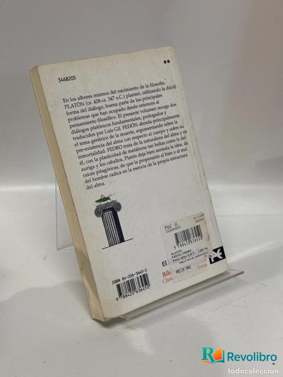 Libros de segunda mano: Fed&oacute;n. Fedro - Plat&oacute;n - Foto 2