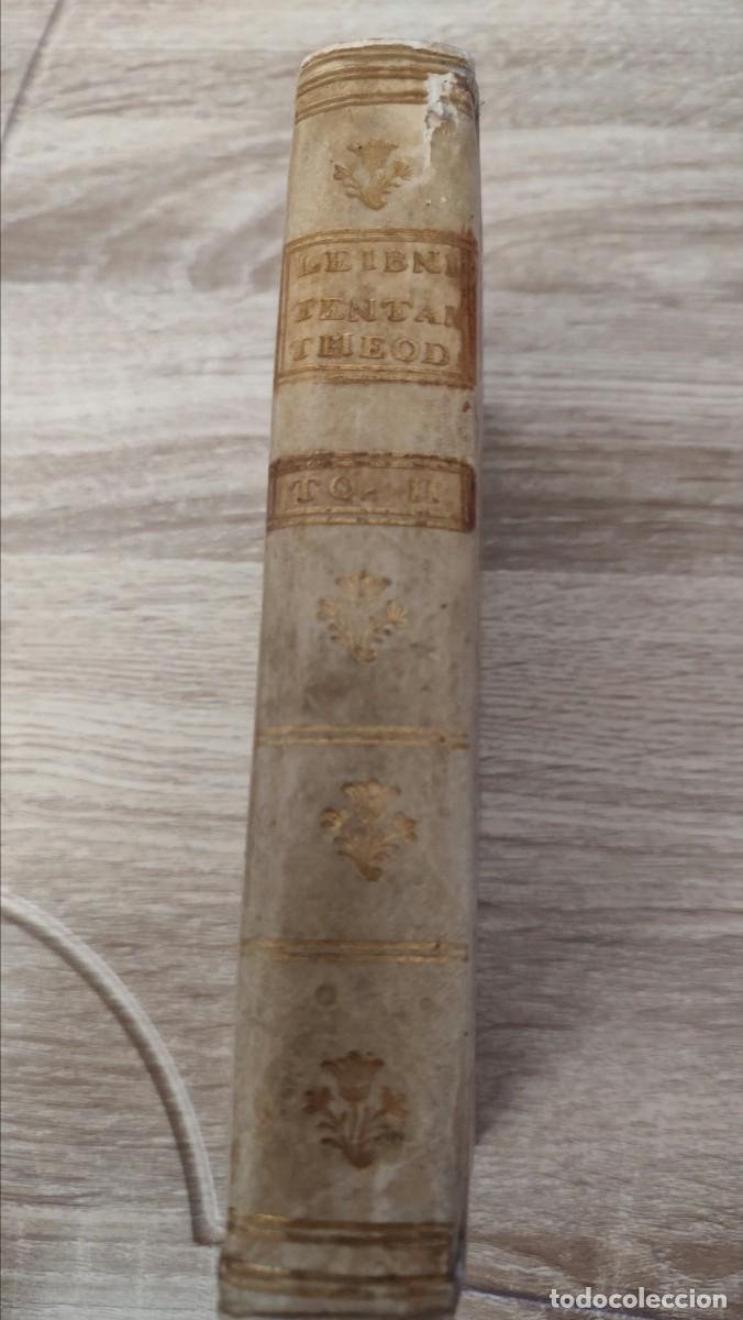 Libros de segunda mano: Leibniz Teodicea 1771 - Foto 10