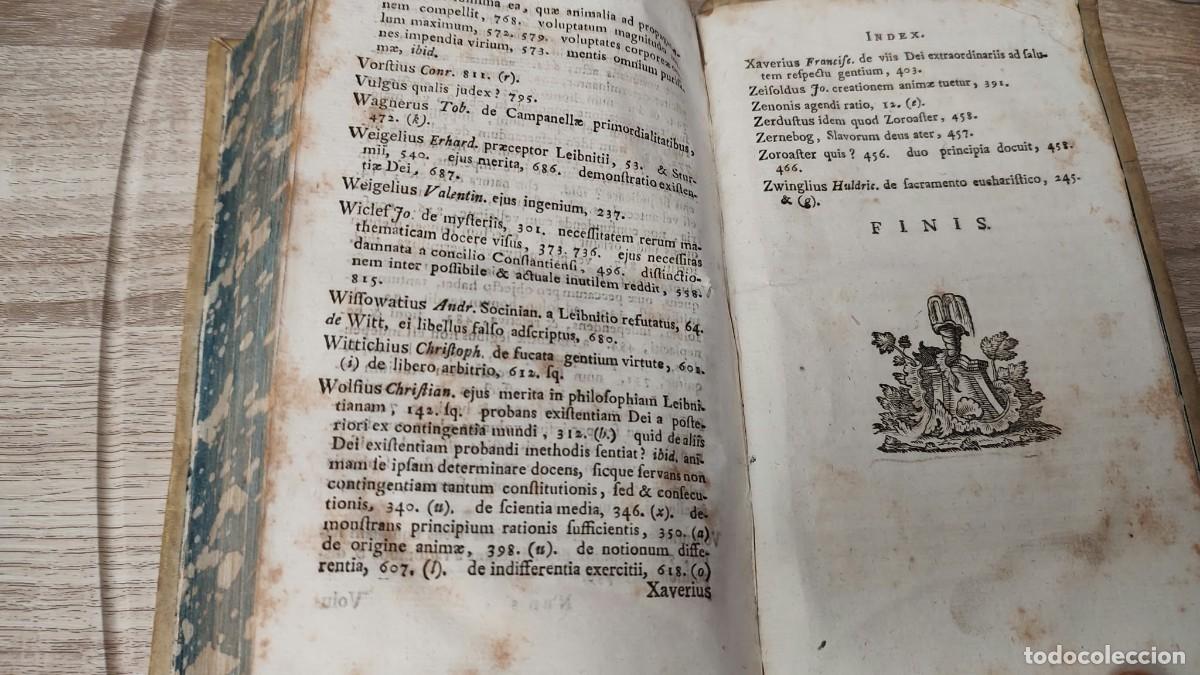 Libros de segunda mano: Leibniz Teodicea 1771 - Foto 13