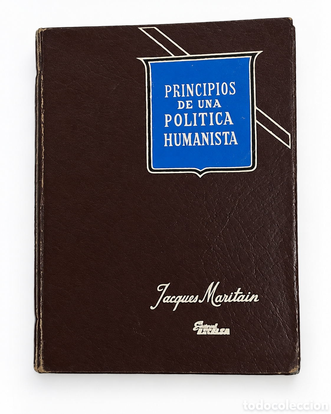 Livros em segunda m&atilde;o: Jacques Maritain &ndash; Principios de una pol&iacute;tica humanista &ndash; LML