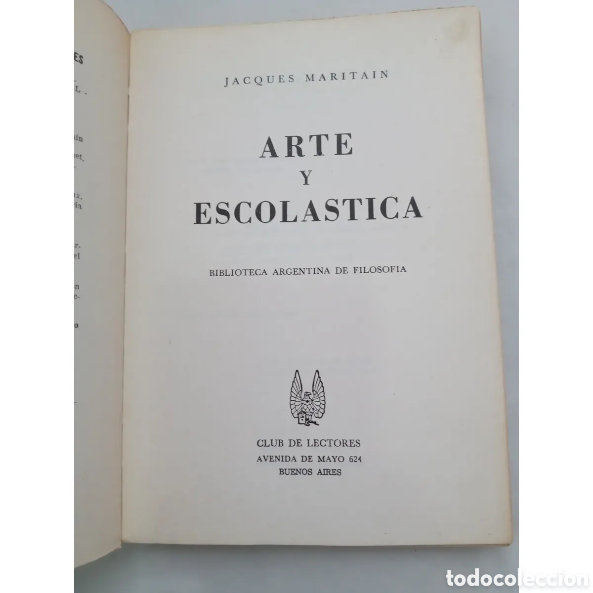 Libros de segunda mano: Jacques Maritain &ndash; Arte y escol&aacute;stica &ndash; LML - Foto 3