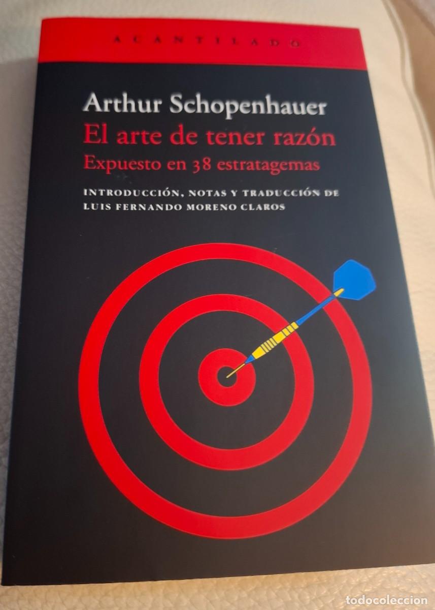 Libros de segunda mano: El arte de tener raz&oacute;n - Arthur Schopenhauer