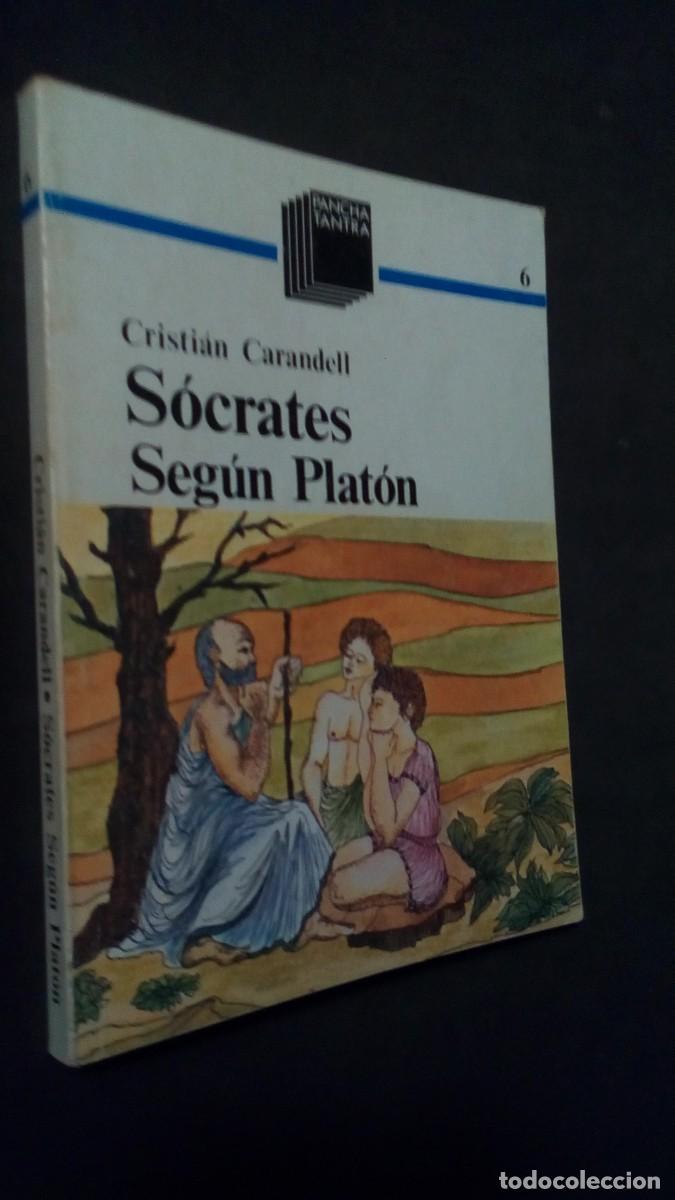 Libros de segunda mano: S&Oacute;CRATES SEG&Uacute;N PLAT&Oacute;N-CRISTI&Aacute;N CARANDELL-1984